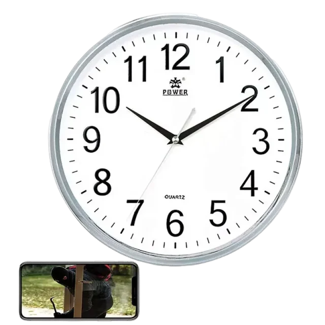 كاميرا تجسس بشكل ساعة wifi,1080p,night_vision,app_control