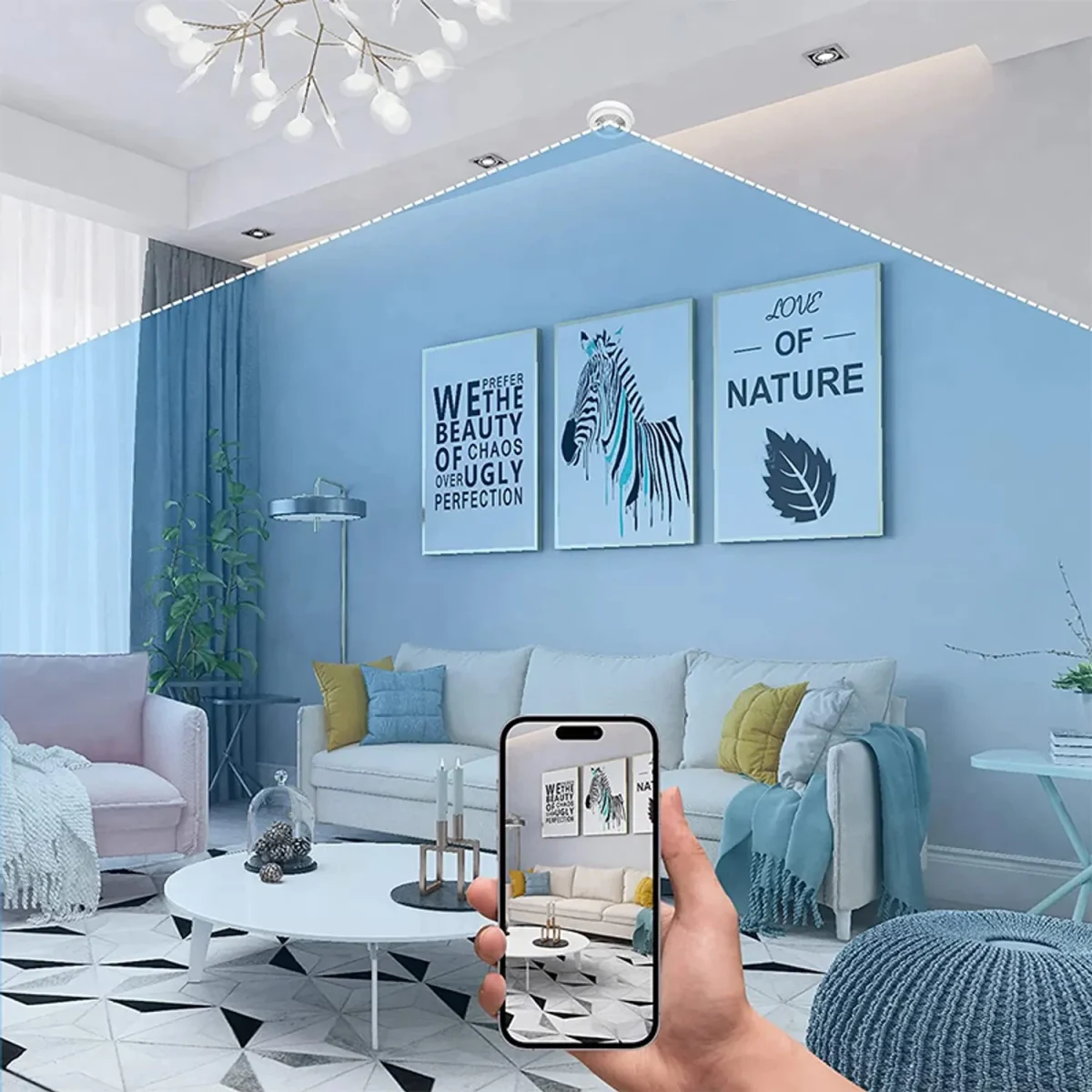 煙霧探測器高清保姆攝錄機