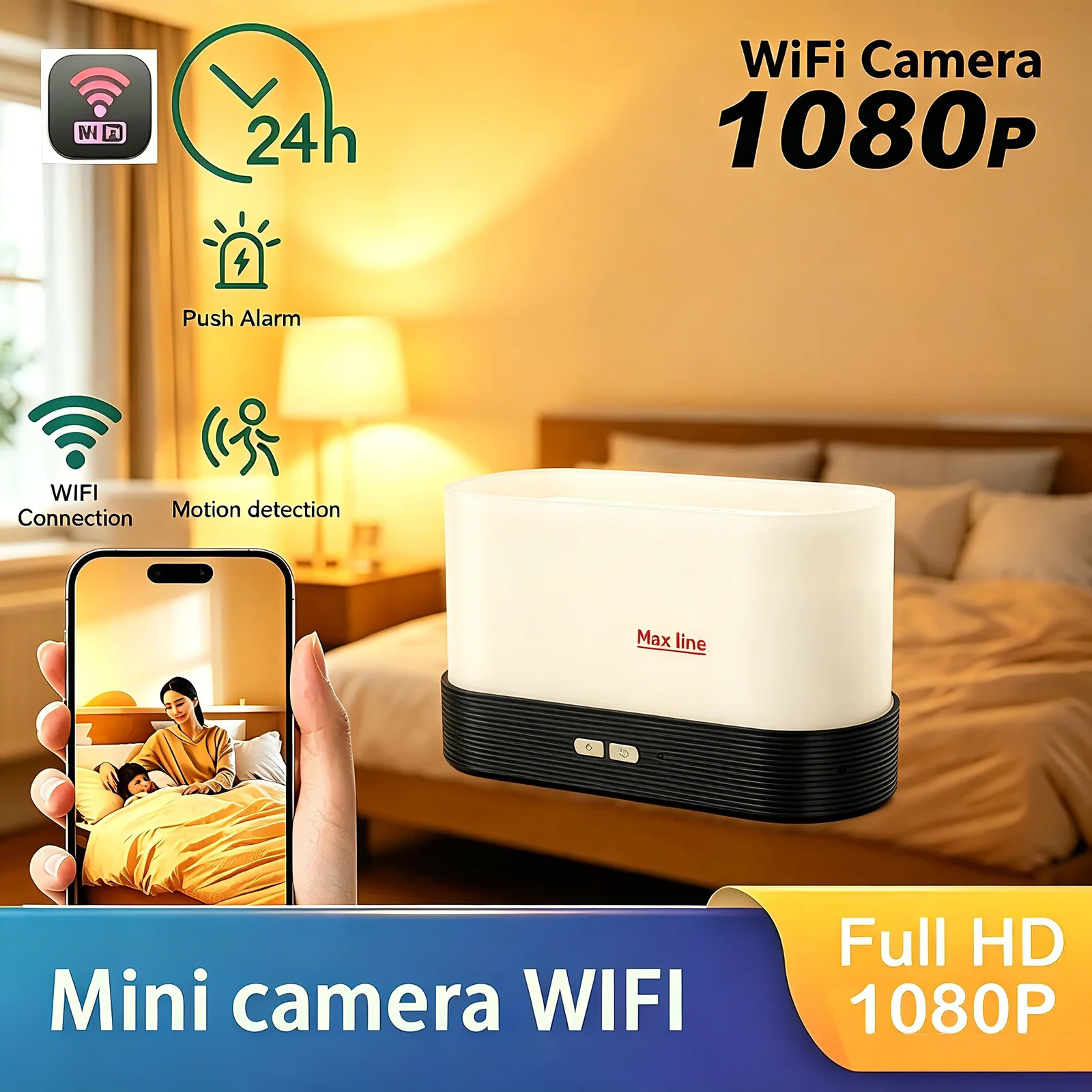 Humidifier-Style Hidden Camera