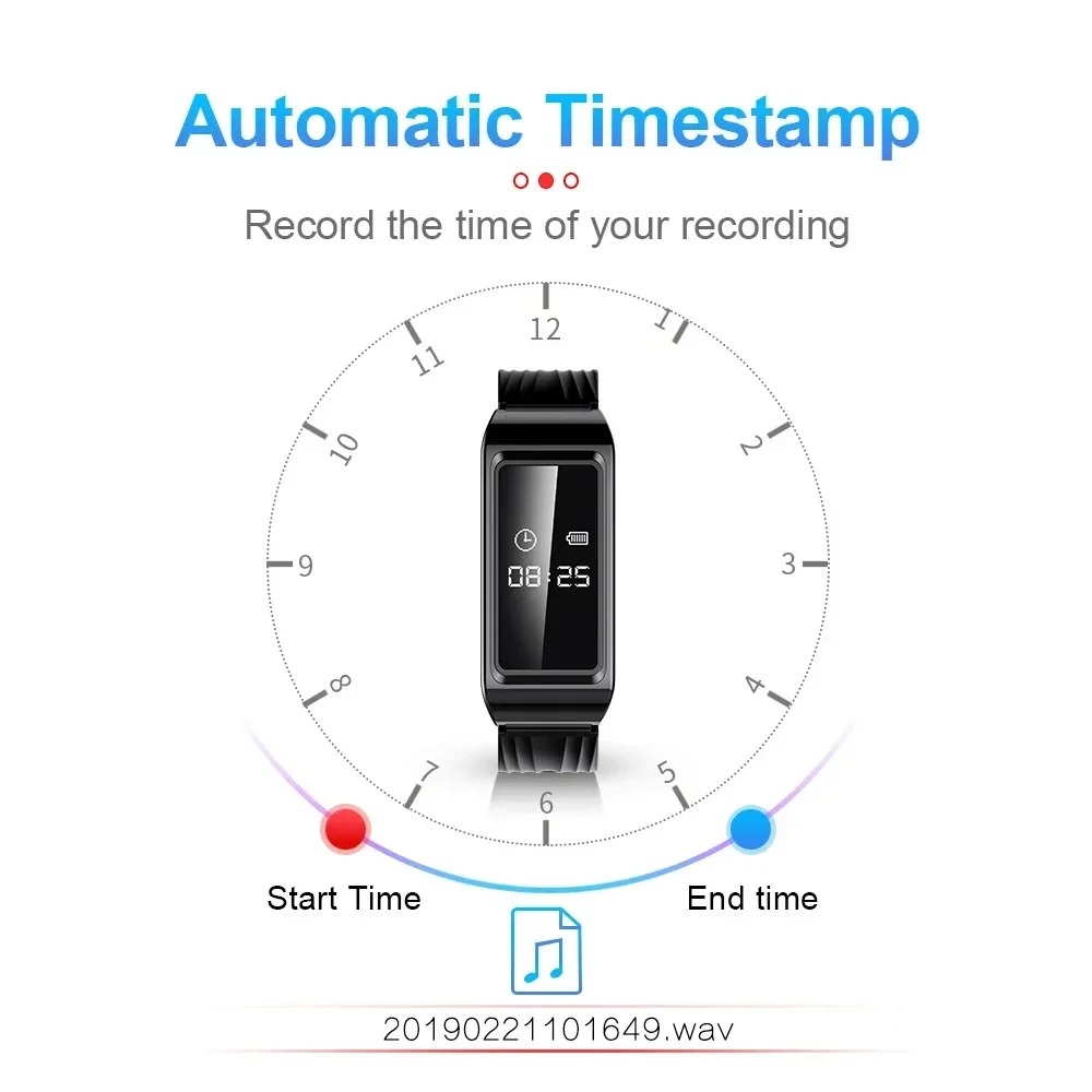 迷你攝錄鏡頭手錶 1080P DV DVR