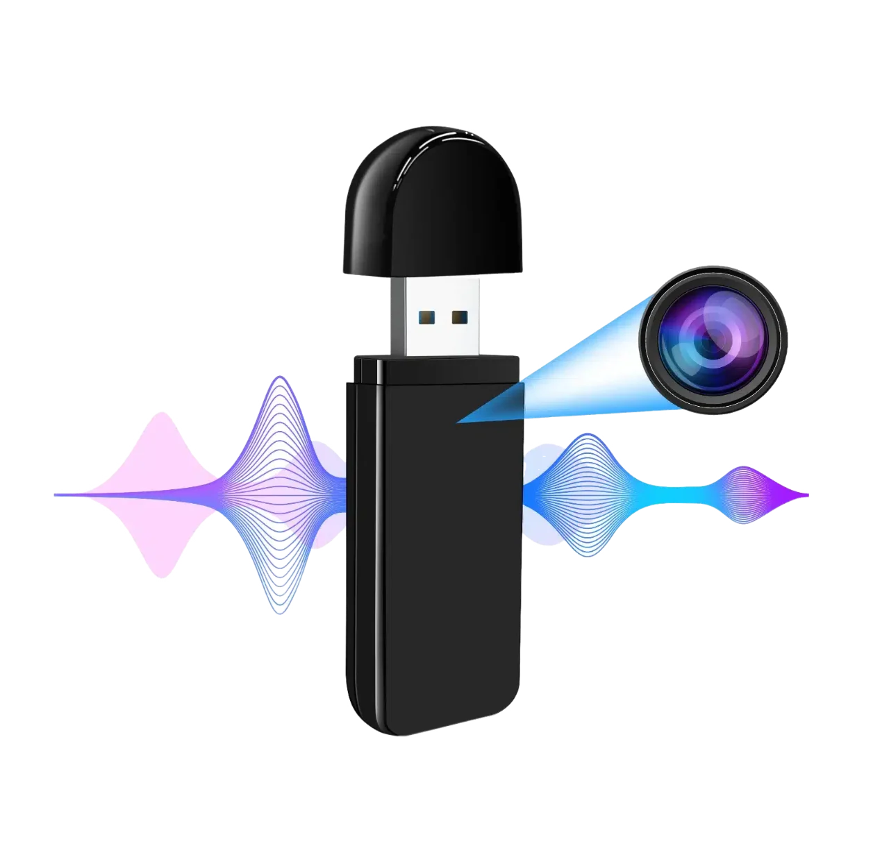 كاميرا USB مخفية night_vision,1080p