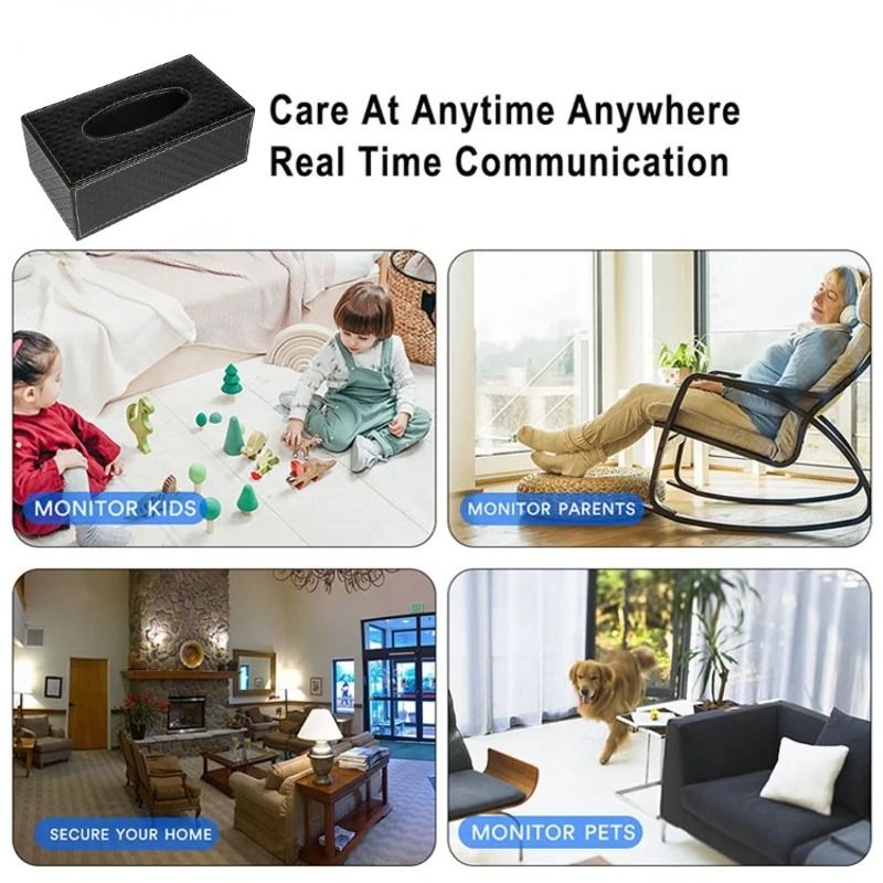 WiFi紙巾盒隱藏式攝錄機