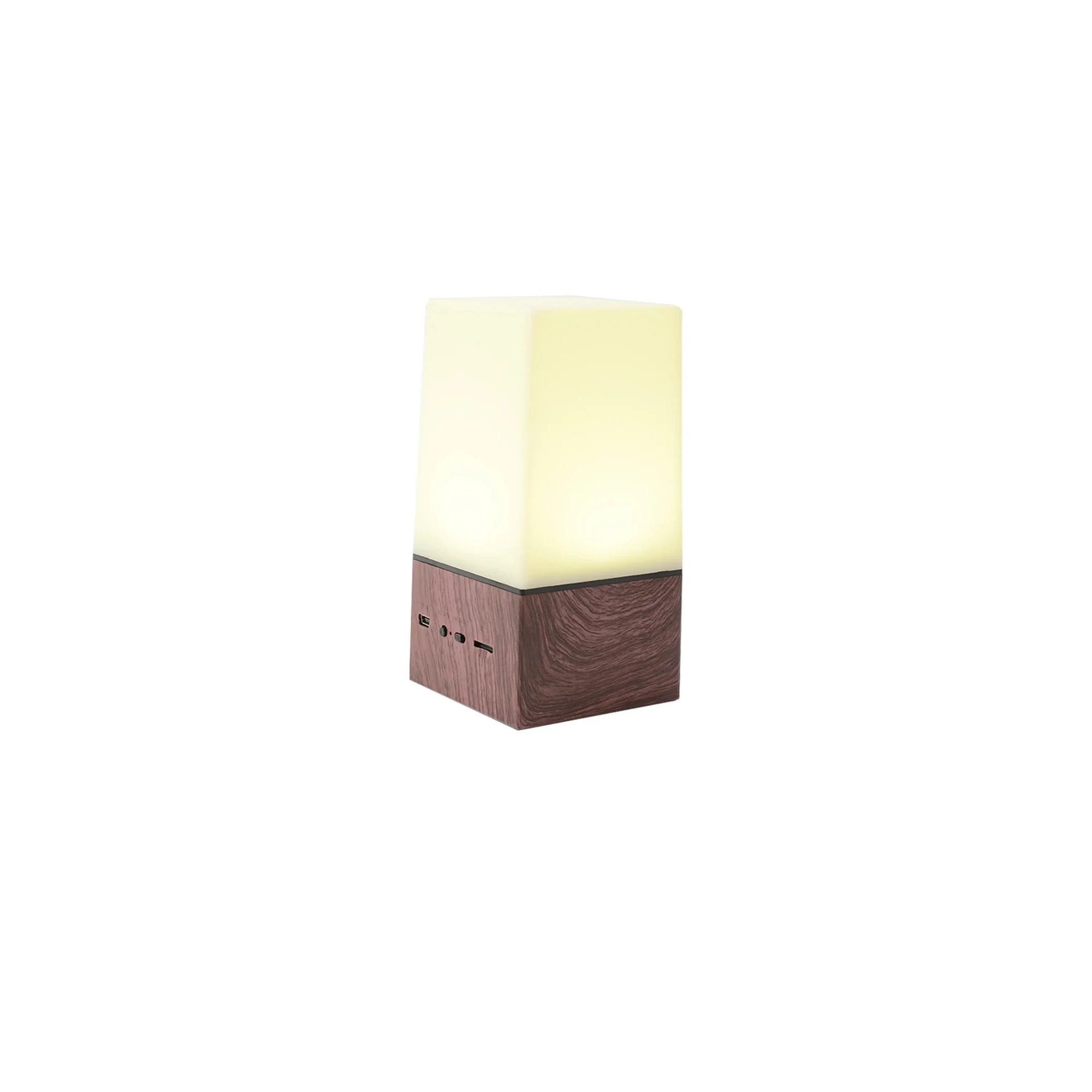 Wood-base night lamp — AliExpress raw side ports (1000 native pad, no rembg)