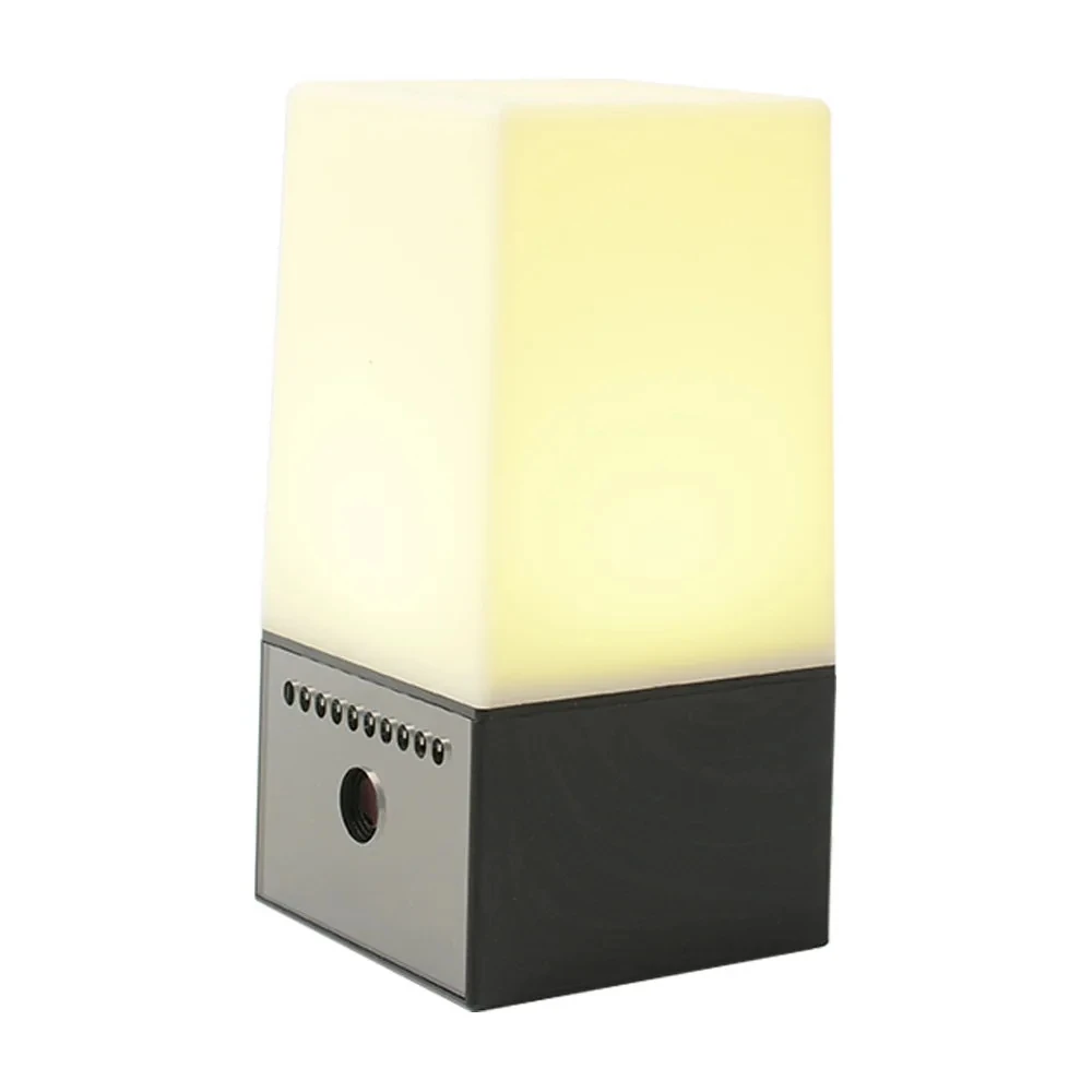 Wood-Base Night-Lamp Hidden Camera